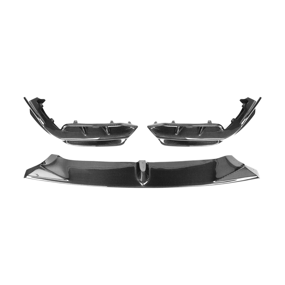 BMW X5M F95 Carbon Fibre Ld Style Front Lip Splitter (2019-2022)