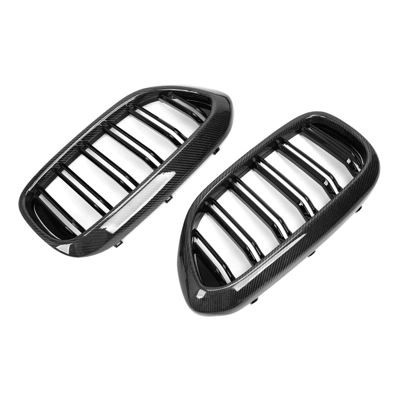BMW 5 Series G30 & M5 F90 Carbon Fibre Double Slat Grill (2017-2020)