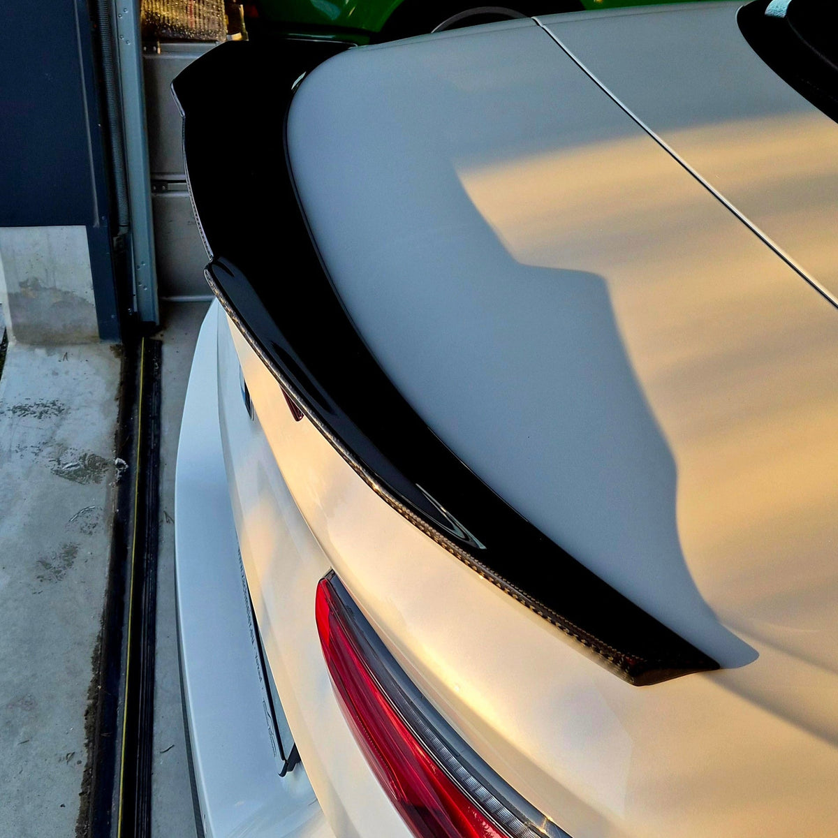 BMW 8 Series G14 / M8 F91 Convertible Pre-Preg Dry Carbon Fibre Psm Ducktail Style Rear Spoiler By OPTIC (2018+)