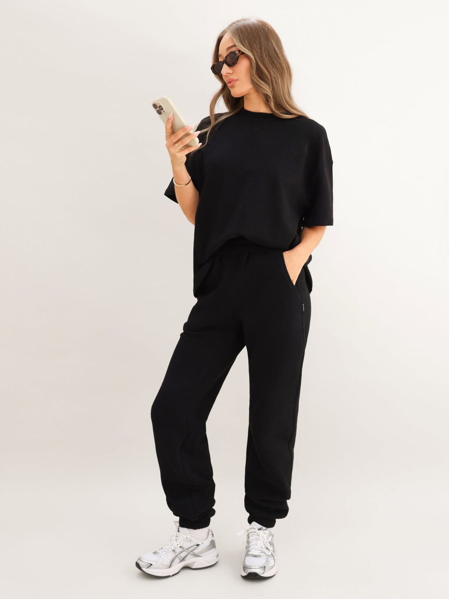 Basic Boxy Oversized T-Shirt - Black