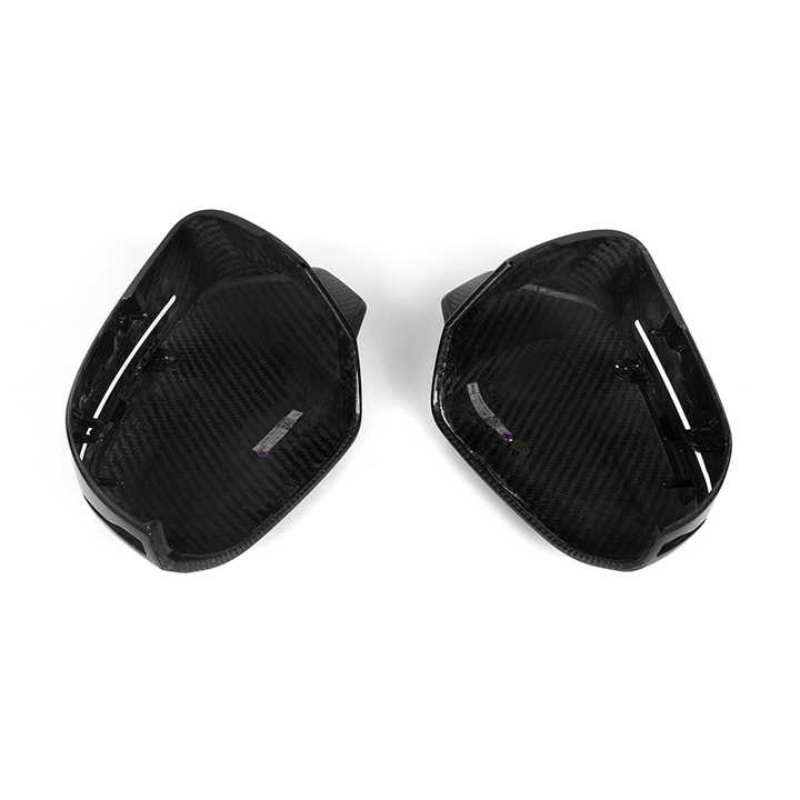 BMW 5 Series G60/G61/G70 & M5 G90/G99 M-Style Pre-Preg Dry Carbon Fibre Mirror Covers By OPTIC (2024+)