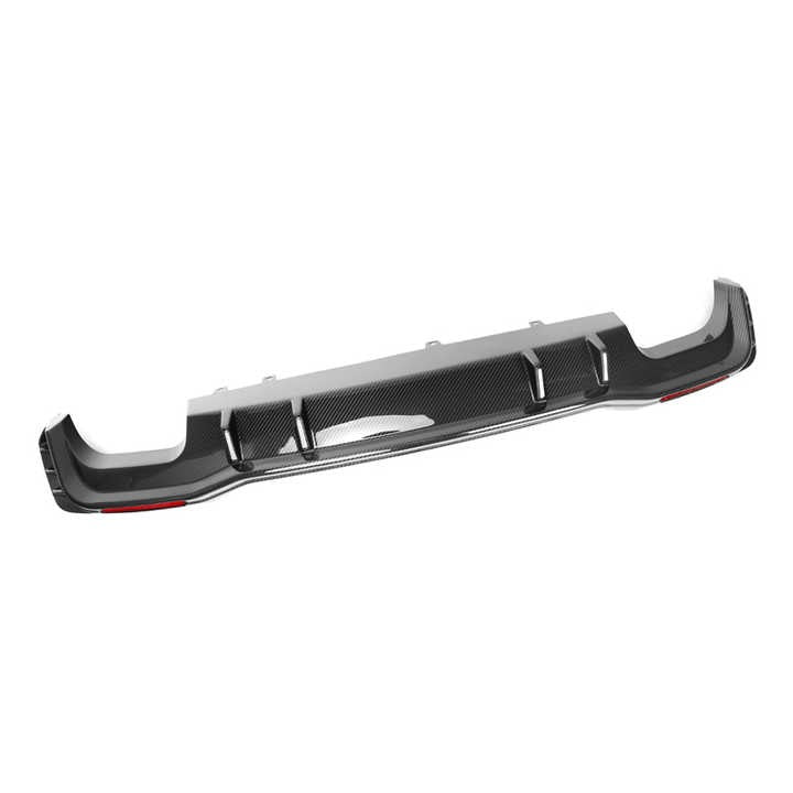 Audi RS6 & RS7 C8 Pre-Preg Dry Carbon Fibre Rear Diffuser By OPTIC (2019+)
