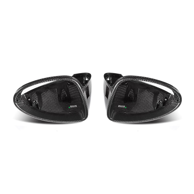 Porsche Cayenne 958.2 Pre-Preg Dry Carbon Fibre Mirror Covers (2015-2018) By OPTIC