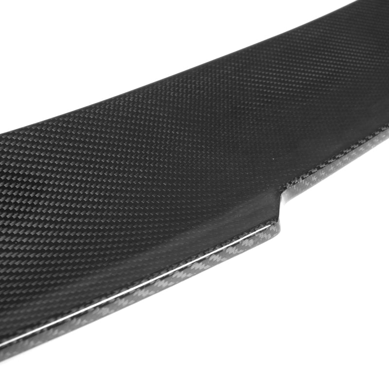 BMW 3 Series F30 / M3 F80 Pre-Preg Dry Carbon Fibre Psm Style Ducktail Spoiler By OPTIC (2014-2019)