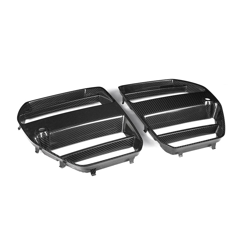 BMW M3 / M4 G80/G81/G82/G83 Gt Pre-Preg Dry Carbon Fibre Front Grill By OPTIC (2021+)