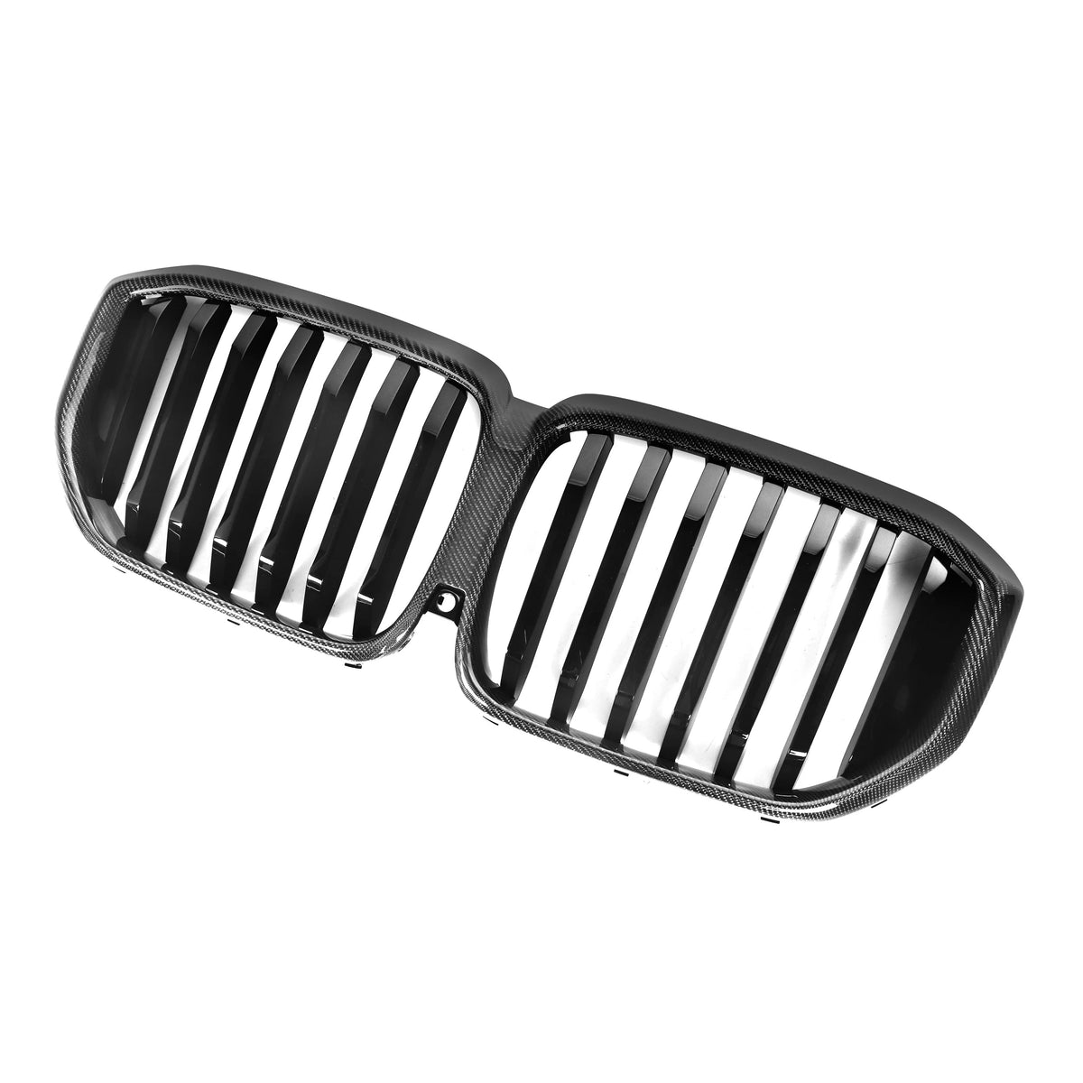 BMW X5 & X5M G05 F95 LCI Carbon Fibre Single Slat Front Grills (2023+)