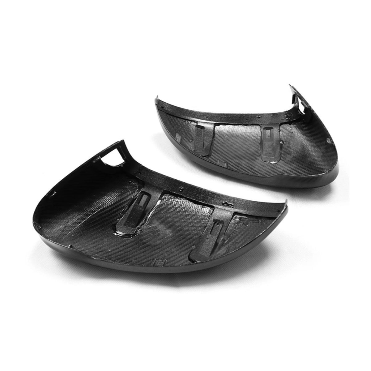 Vw Golf MK8 Pre-Preg Dry Carbon Fibre Wing Mirror Covers By OPTIC (2019+)