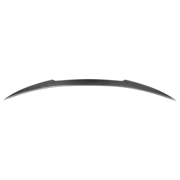 BMW 8 Series G14 / M8 F91 Convertible Pre-Preg Dry Carbon Fibre V Style Rear Spoiler By OPTIC (2018+)