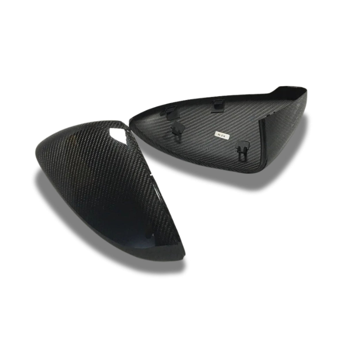 Vw Golf MK7/MK7.5 GTI/GTD/R Pre-Preg Dry Carbon Fibre Wing Mirror Covers By OPTIC (2013-2020))