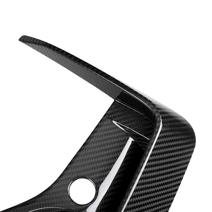 BMW X3 G01 & X4 G02 LCI Pre-Preg Dry Carbon Fibre Front Bumper Inserts By OPTIC (2021+)