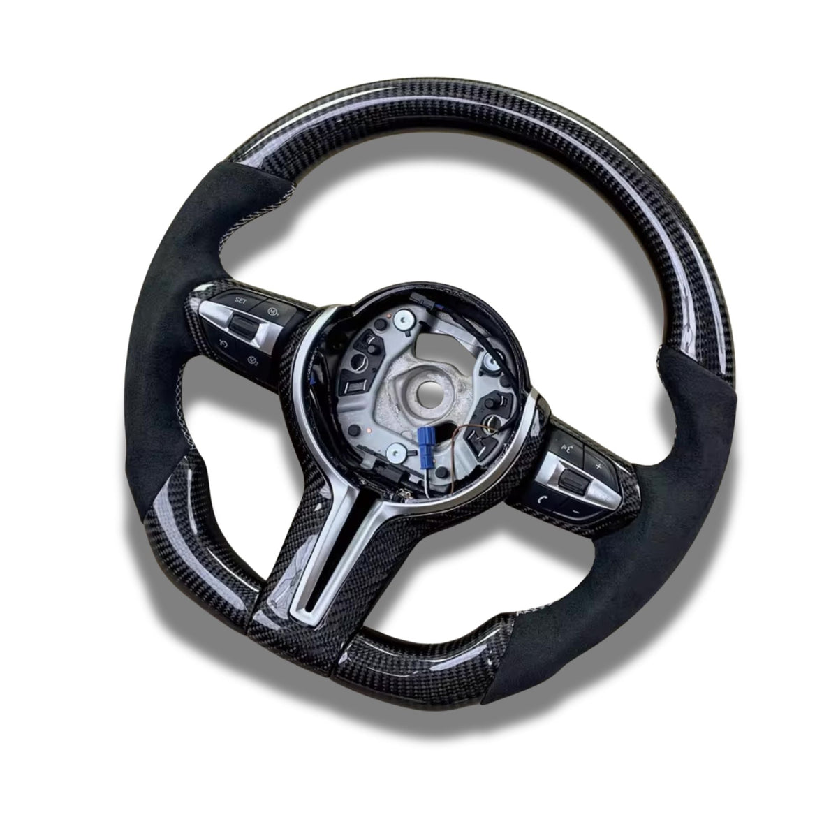 OPTIC Carbon Fibre Custom Steering Wheel For BMW 1, 2, 3, 4 Series