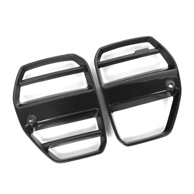 BMW M3 / M4 G80/G81/G82/G83 Gt Pre-Preg Dry Carbon Fibre Front Grill By OPTIC (2021+)