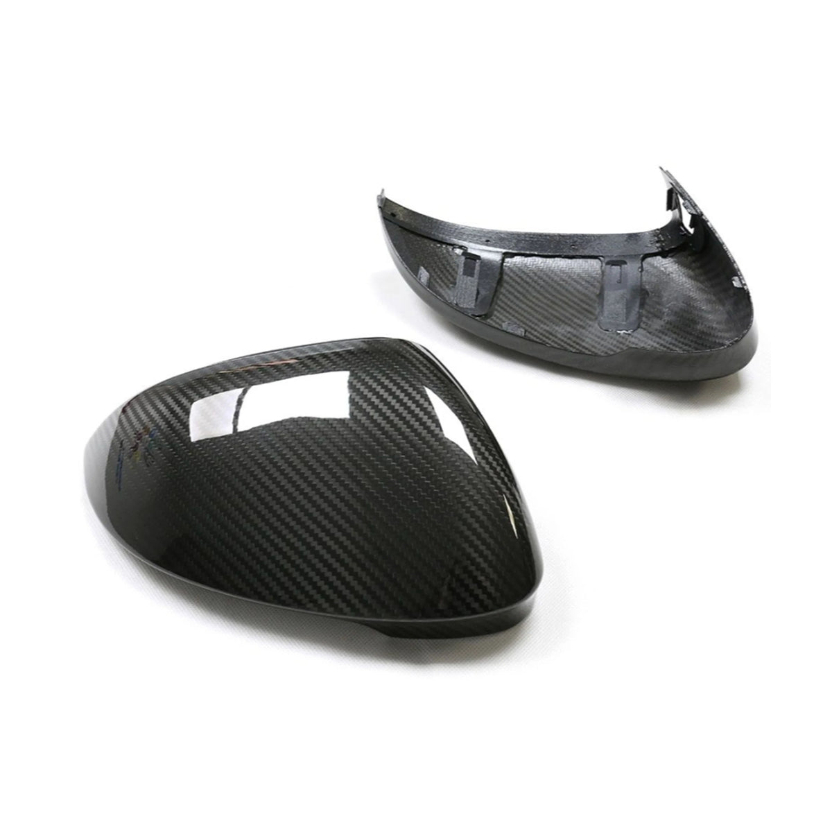 Vw Golf MK8 Pre-Preg Dry Carbon Fibre Wing Mirror Covers By OPTIC (2019+)