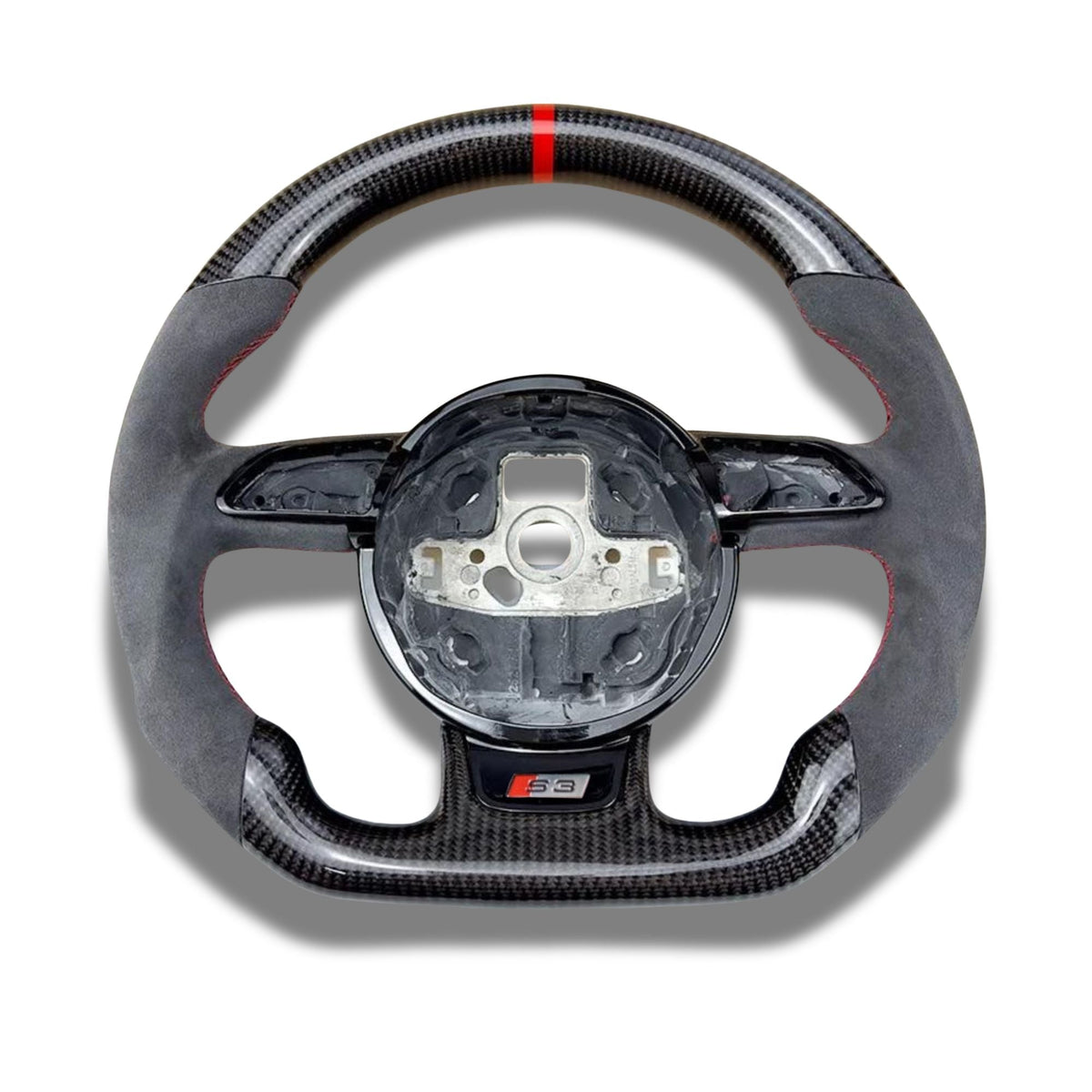 OPTIC Carbon Fibre Custom Steering Wheel For AUDI A3 S3 RS3 8V (2013-2016)