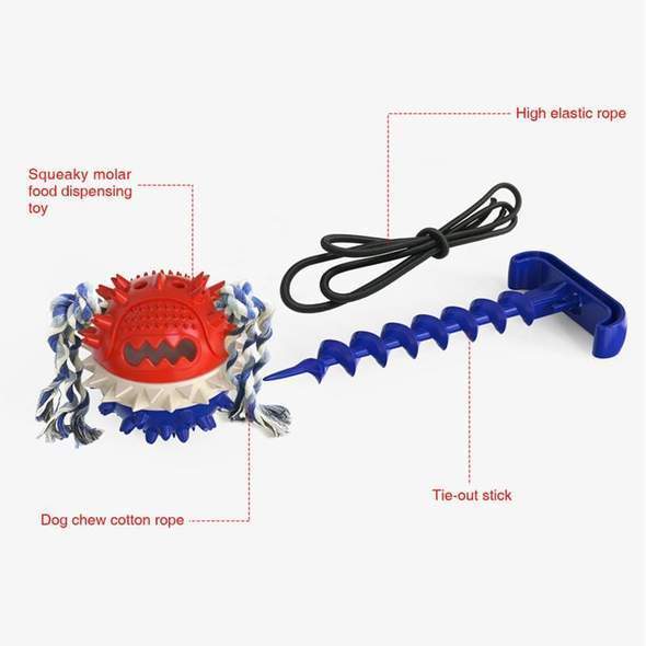 Pet rope ball outdoor training toy, chewing product