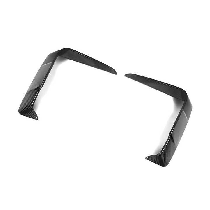 BMW 4 Series G22 G23 Pre-Preg Dry Carbon Fibre Front Bumper Inserts By OPTIC (2020+)