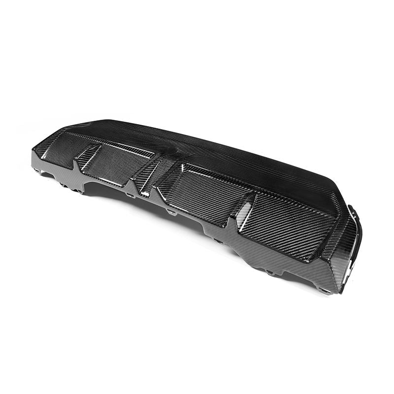 BMW 2 Series G42 Pre-Preg Dry Carbon Fibre Rear Bumper Diffuser By OPTIC (2021+)