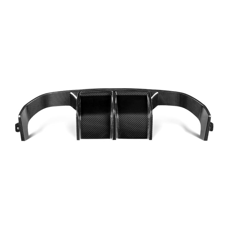BMW M3 F80 / M4 F82 F83 3 Piece Pre-Preg Dry Carbon Fibre Gt Style Rear Diffuser By OPTIC (2014-2019)