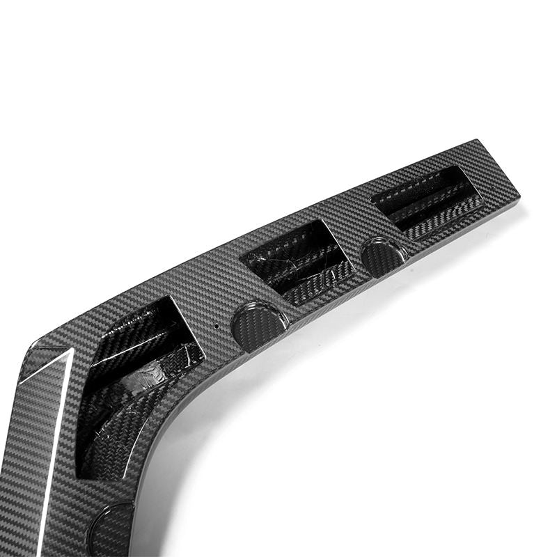 BMW M3 F80 / M4 F82 F83 3 Piece Pre-Preg Dry Carbon Fibre Gt Style Rear Diffuser By OPTIC (2014-2019)