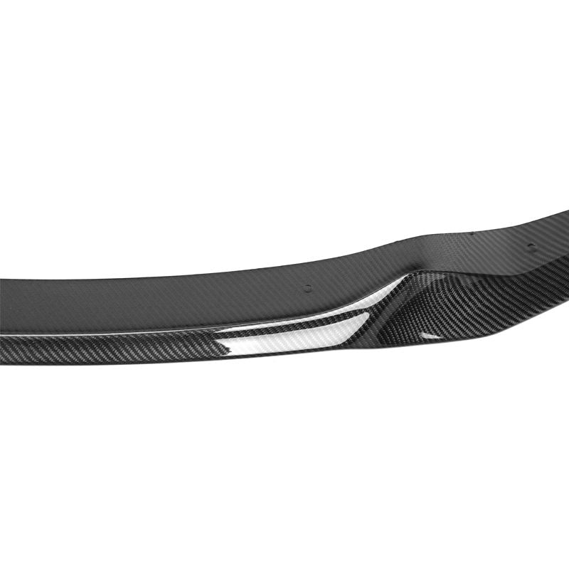 BMW M2 F87 Pre-Preg Dry Carbon Fibre CS Style Front Bumper Splitter By OPTIC (2015-2018)