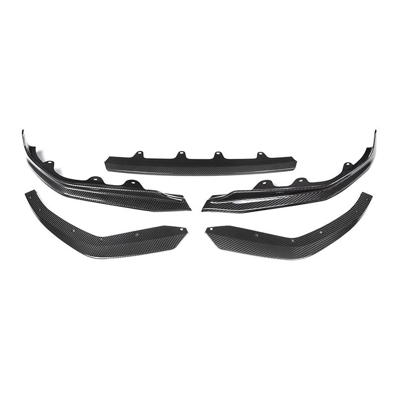 BMW 3 Series G20/G21 M-Sport Pre-Preg Dry Carbon Fibre Mp Style Front Lip Splitter By OPTIC (2019-2022)