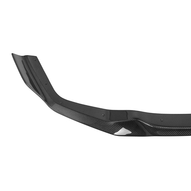 BMW M2 F87 Pre-Preg Dry Carbon Fibre CS Style Front Bumper Splitter By OPTIC (2015-2018)