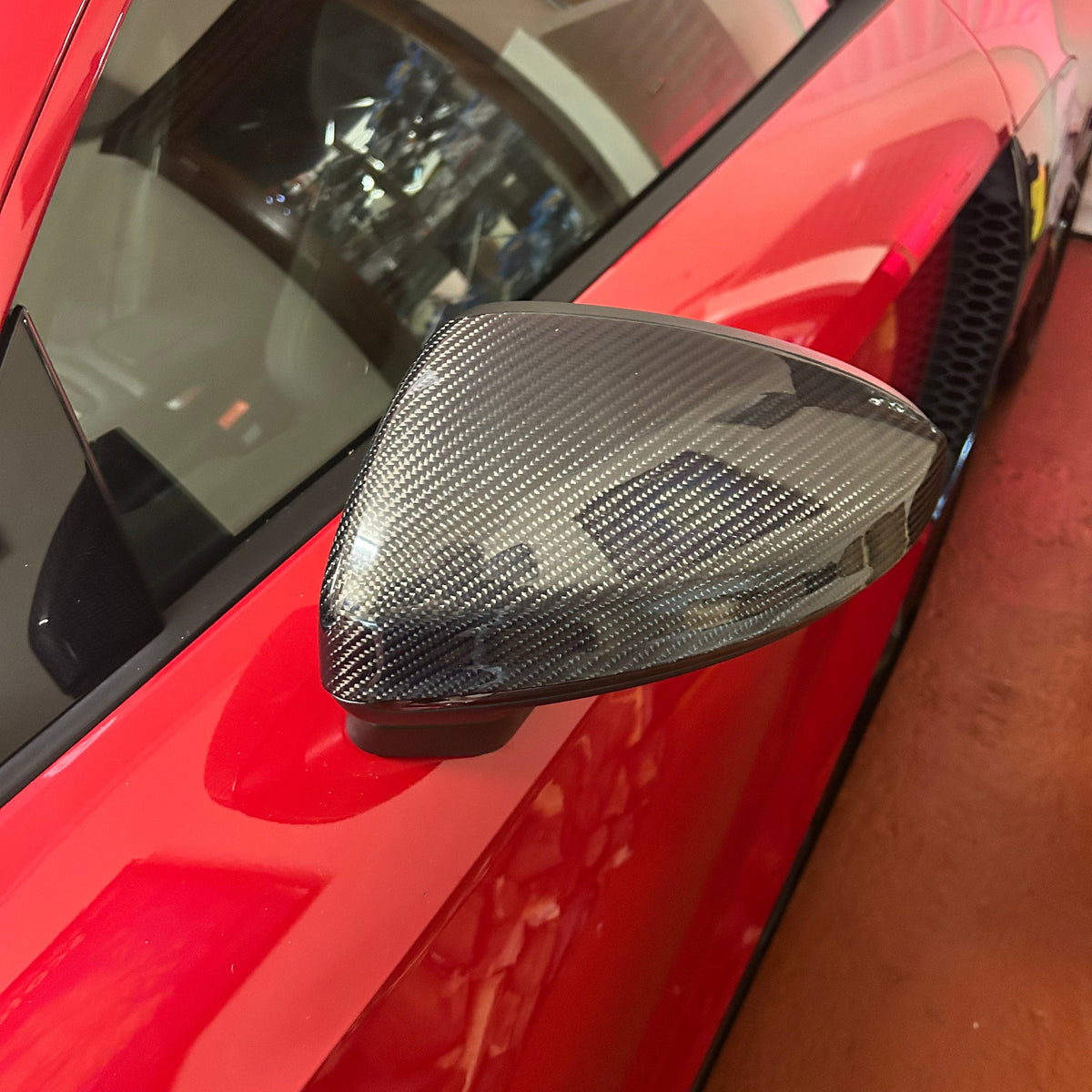 Audi TT/TTS/TTRS MK3 8S & R8 4S Gen 2 Pre-Preg Dry Carbon Fibre Mirror Covers By OPTIC (2015-2024)