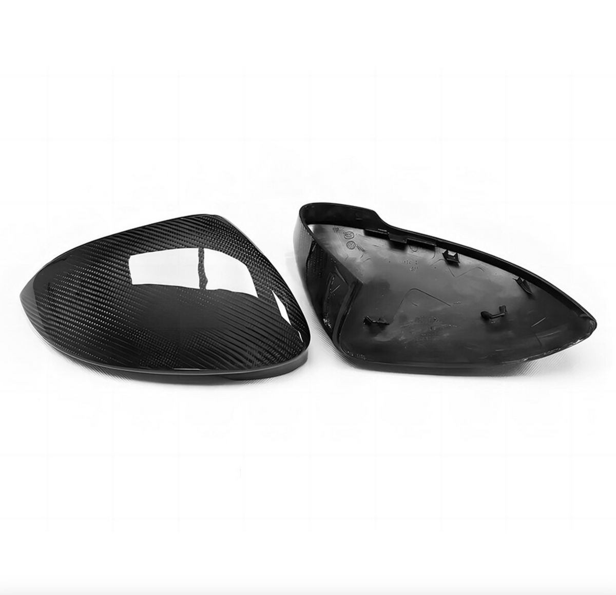 VW Golf MK8 Carbon Fibre Mirror Covers (2019+)