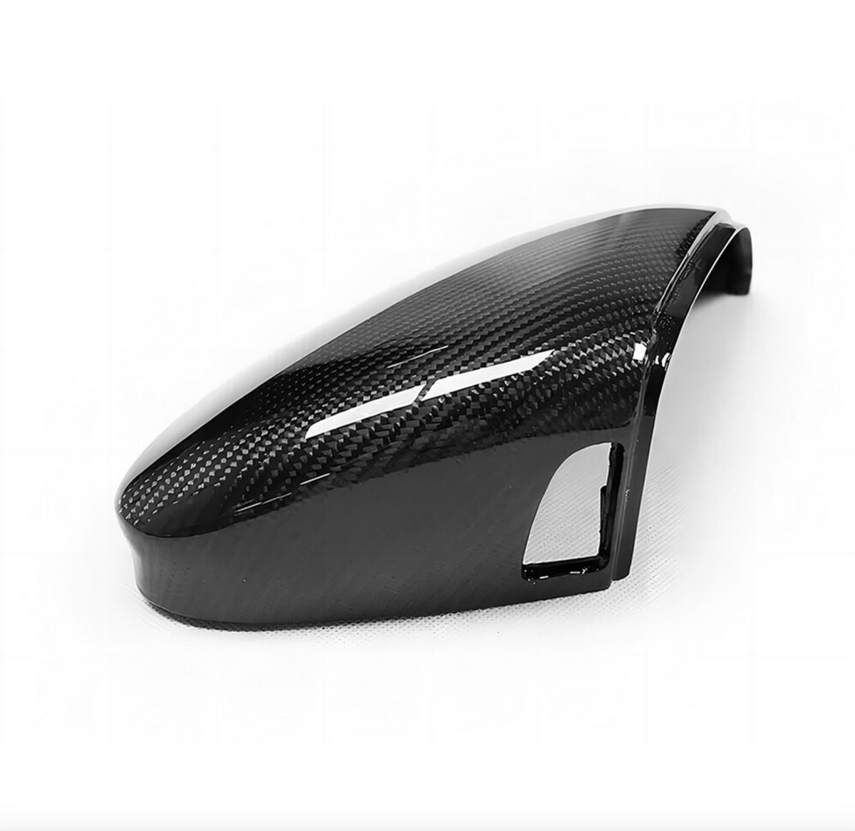 VW Golf MK8 Carbon Fibre Mirror Covers (2019+)