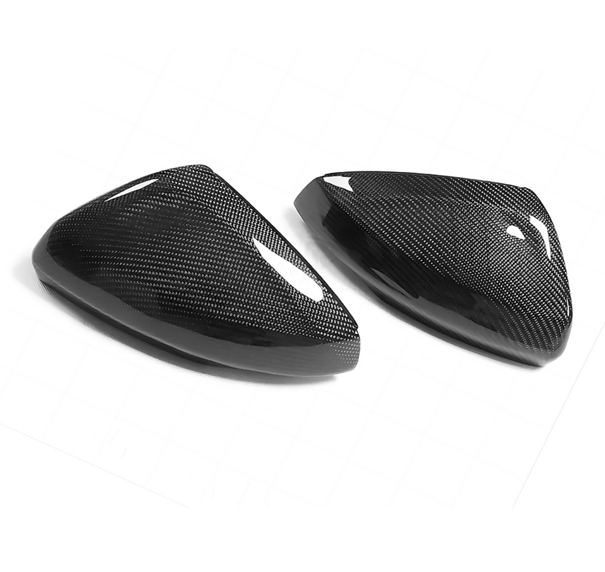 VW Polo MK6 Carbon Fibre Mirror Covers (2018+)