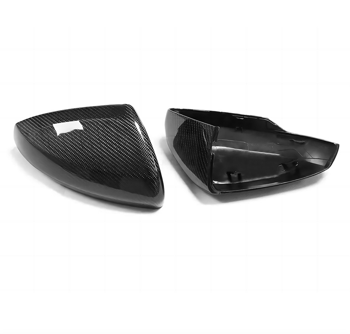 VW Polo MK6 Carbon Fibre Mirror Covers (2018+)