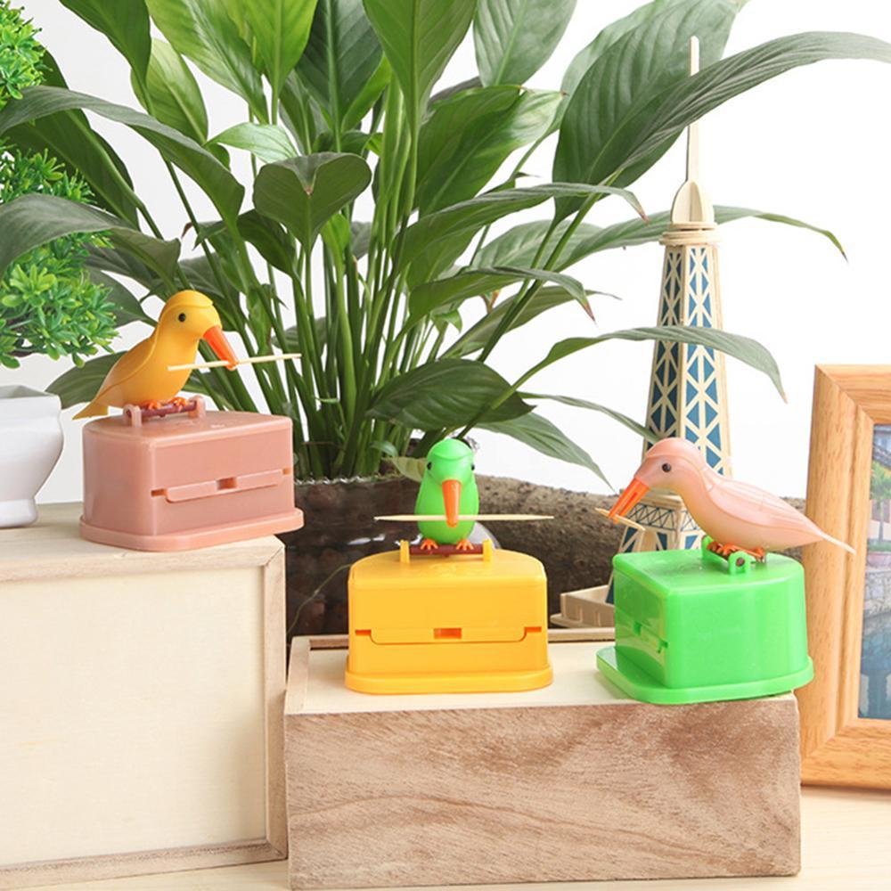 Bird Toothpick Dispenser