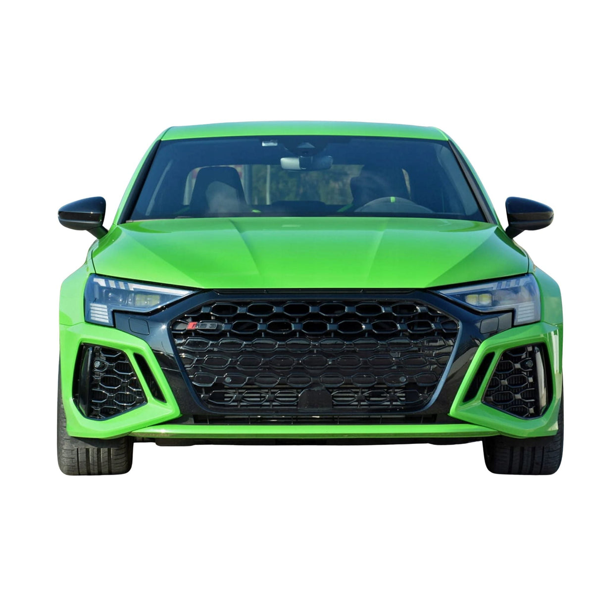 Audi A3/S3 8Y RS3 Style Gloss Black Honeycomb Grill (2021-2024)