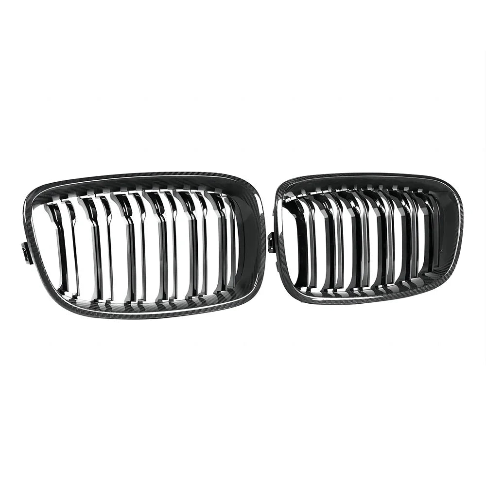 Carbon Fibre Front Grills For BMW 1 Series Pre-LCI F20 F21 (2011-2014)
