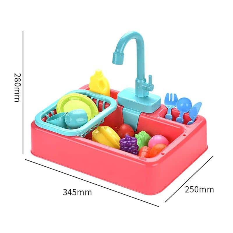 Educational toy sink sink