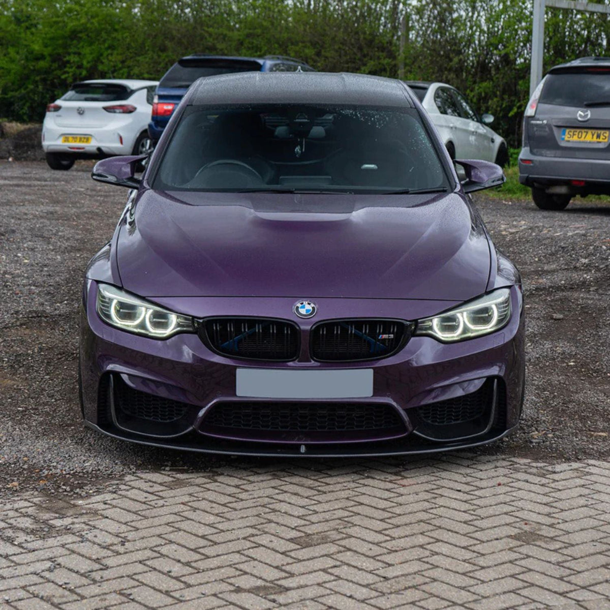 BMW M3 F80 / M4 F82 F83 Carbon Fibre MP Style Front Lip Splitter (2014-2019)