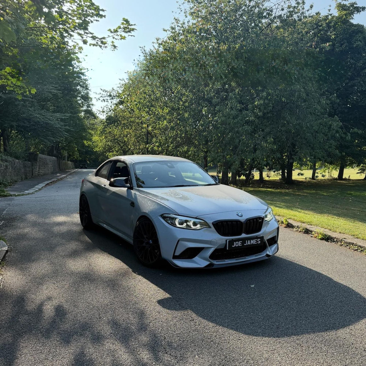 BMW M2 Competition F87 Pre-Preg Dry Carbon Fibre Performance Style Front Lip Splitter By OPTIC (2018-2021)