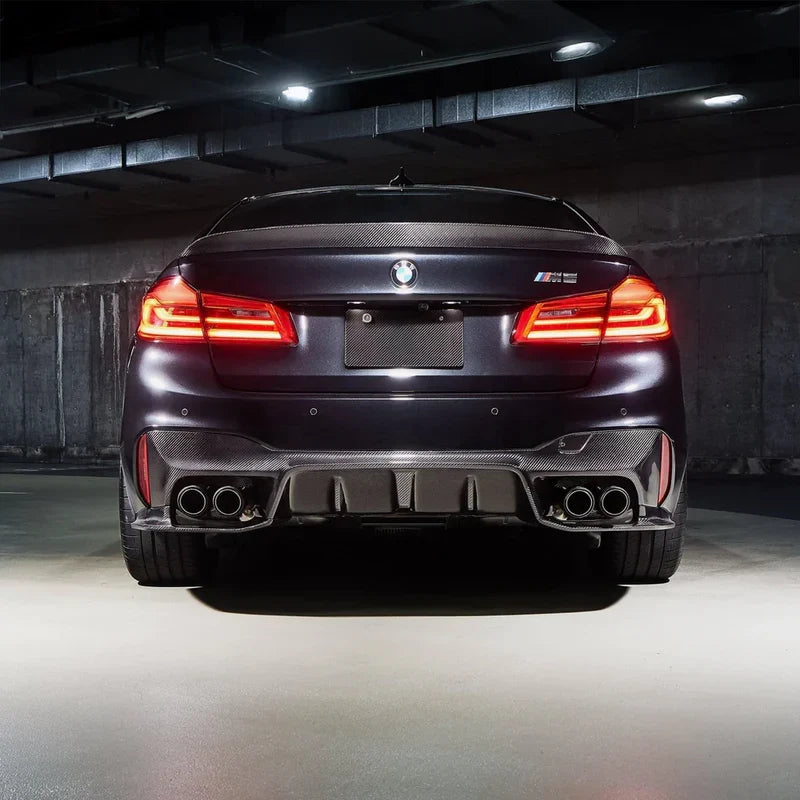 BMW M5 F90 Carbon Fibre 3D Style Rear Diffuser (2017-2024)