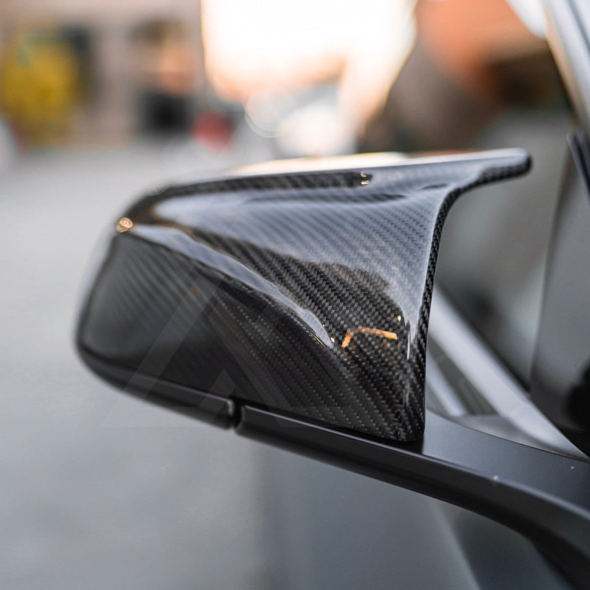 Tesla Model 3 M-Style Carbon Fibre Mirror Covers (2017-2023)