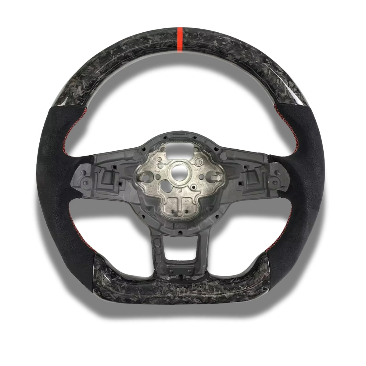 OPTIC Forged Carbon Fibre Custom Steering Wheel For VW Golf MK7 & MK7.5 (2013-2020)