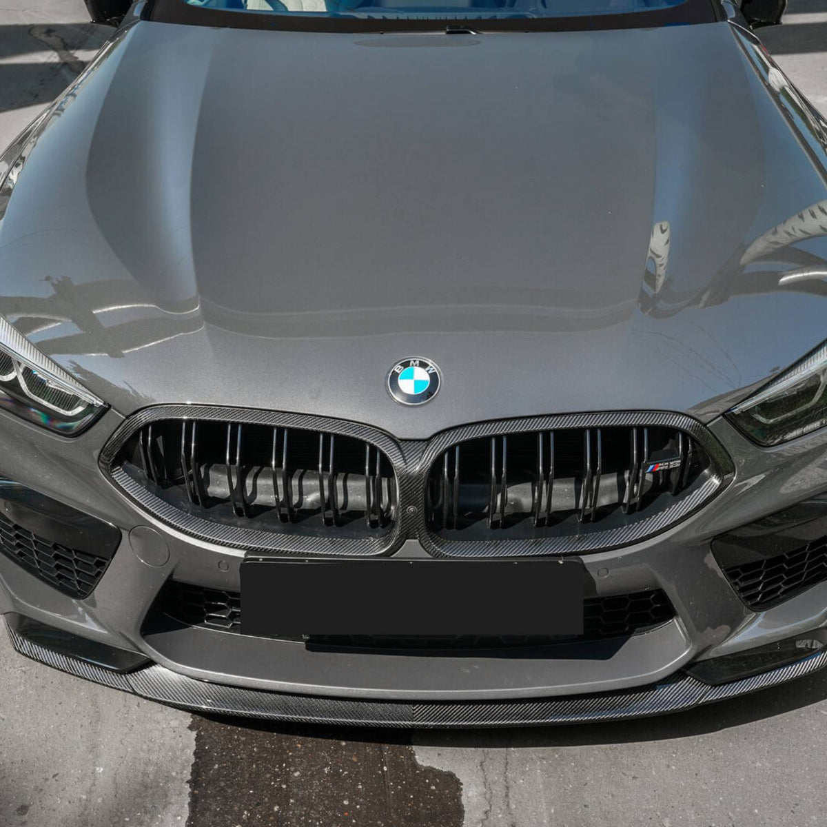 BMW 8 Series G14 G15 G16 Carbon Fibre Double Slat Grill (2018-2022)