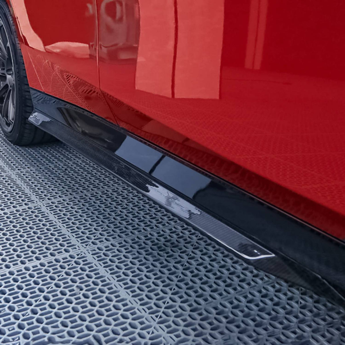 BMW 5 Series G60 G61 Pre-Preg Dry Carbon Fibre Mp Style Side Skirts By OPTIC (2024+)