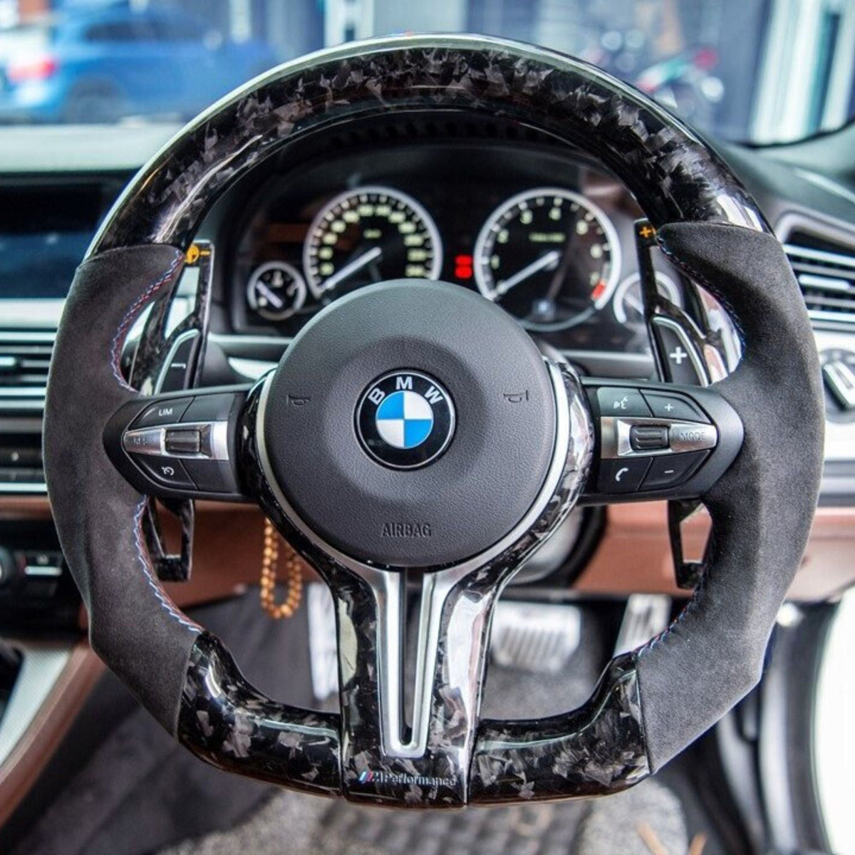 OPTIC Forged Carbon Fibre Custom Steering Wheel For BMW 1, 2, 3, 4 Series
