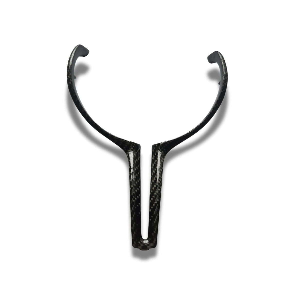 Carbon Fibre Steering Wheel Trim Insert For BMW F Series M Sport Steering Wheel V2