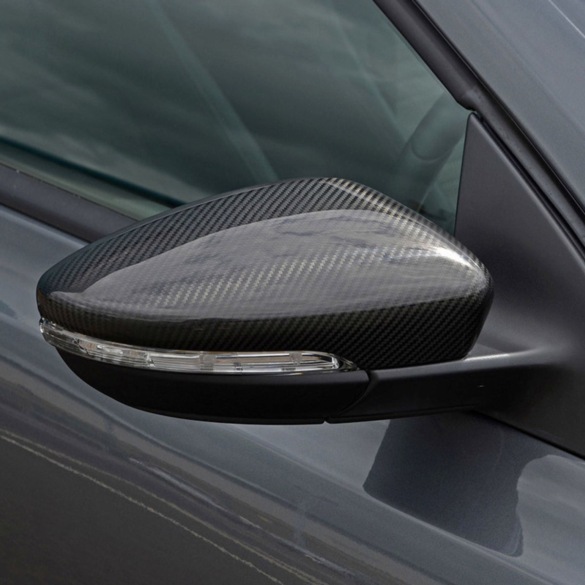 VW Golf MK6 Carbon Fibre Mirror Covers (2008-2013)