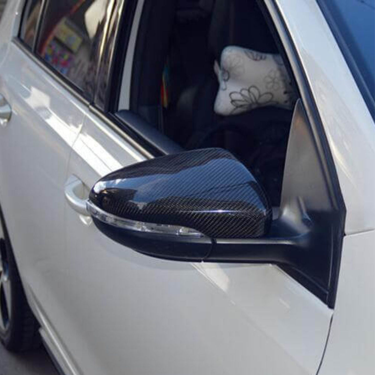 VW Polo MK5 6R/6C Carbon Fibre Mirror Covers (2009-2017)