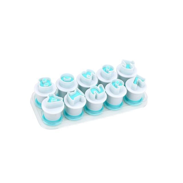 Alphabet Fondant Plunger Cutter