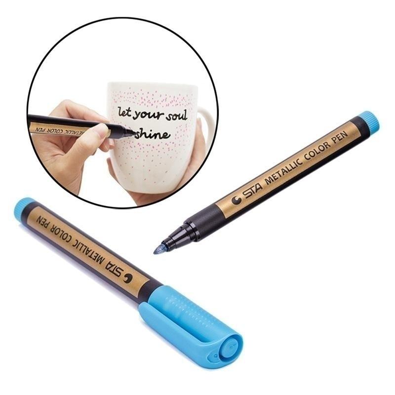 Waterproof Glitter Paint Marker (10-Pack)