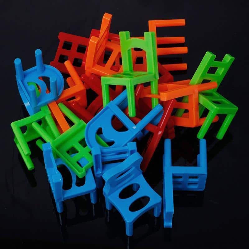 Chairs Stacking Puzzle Game