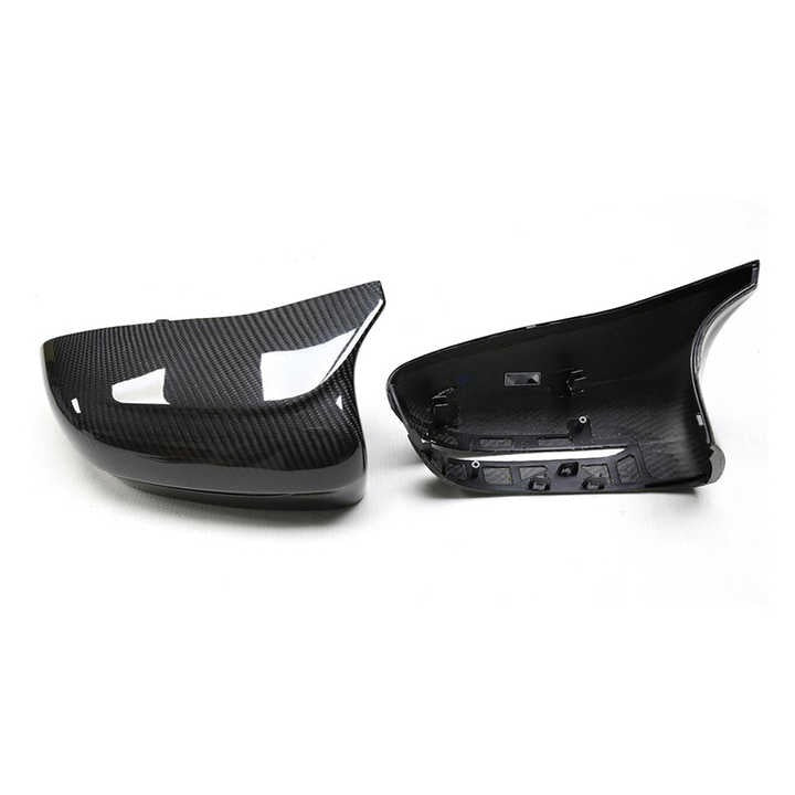 BMW M8 F91/F92/F93 Pre-Preg Dry M-Style Carbon Fibre Mirror Covers By OPTIC (2019+)